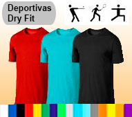 Camisetas deportivas Dry Fit JIK INFANTIL  UNISEX MANGA CORTA | fabricacion por pedidos