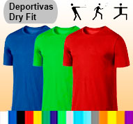 Camisetas deportivas Dry Fit Cool Plus MASCULINO MANGA CORTA | fabricacion por pedidos