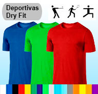 Camisetas deportivas Dry Fit Cool Plus - MASCULINO MANGA CORTA| en inventario
