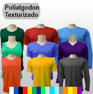 Camisetas Polialgodon Texturizado